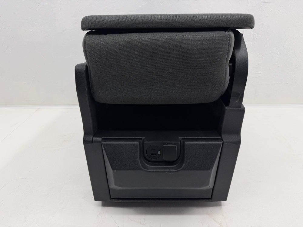 Ford F150 F250 Jump Seat 2015-2025, Medium Slate Gray Cloth #3025 | Picture # 5 | OEM Seats