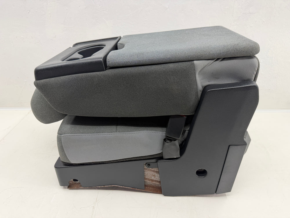 Ford F150 F250 Jump Seat 2015-2025, Medium Slate Gray Cloth #3025 | Picture # 6 | OEM Seats