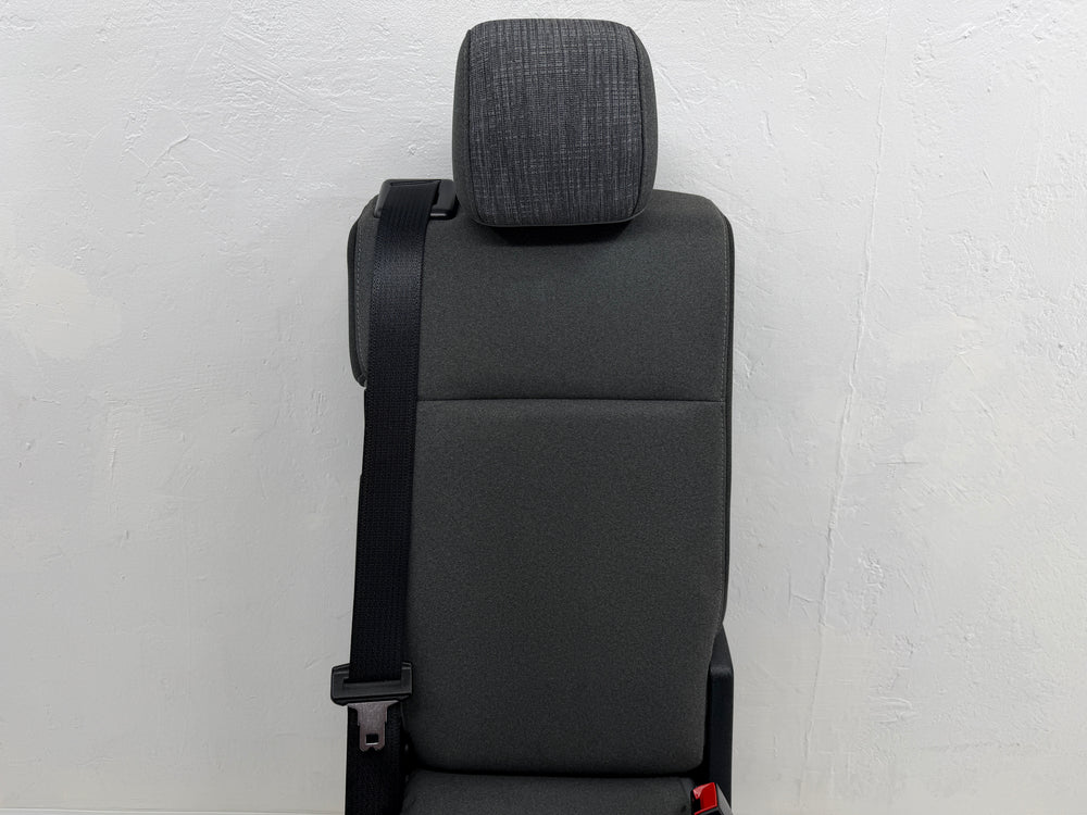 Ford F150 F250 Jump Seat 2015-2025, Medium Slate Gray Cloth #3025 | Picture # 9 | OEM Seats