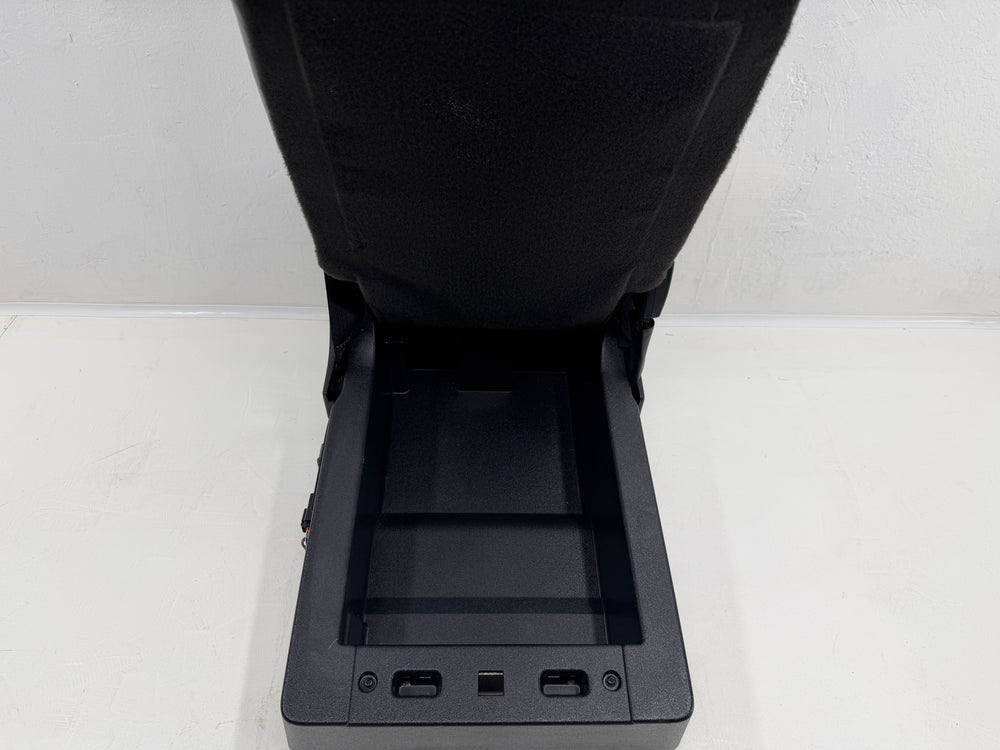 Ford F150 F250 Jump Seat 2015-2025, Medium Slate Gray Cloth #3025 | Picture # 12 | OEM Seats