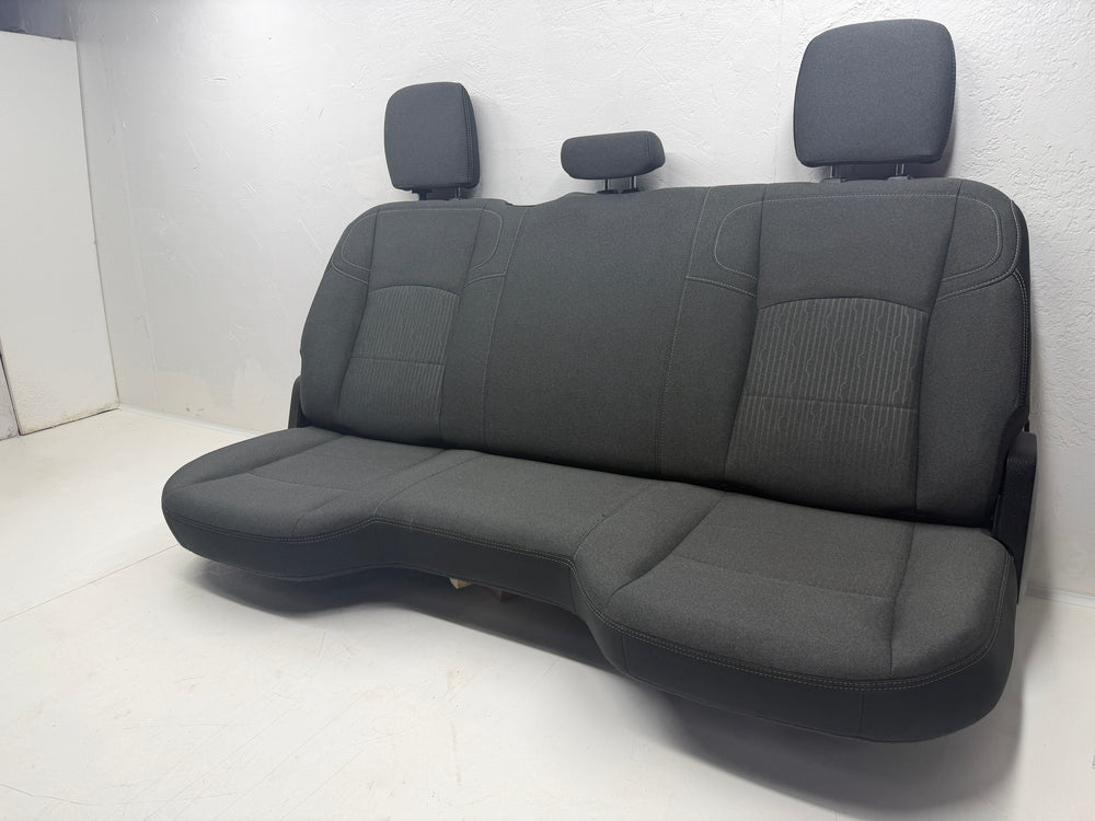 Ram Rear Seat 2019 - 2024 HD, 2500 3500 Crew Cab Gray Cloth #3026 | Picture # 5 | OEM Seats