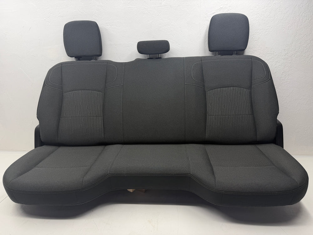 Ram Rear Seat 2019 - 2024 HD, 2500 3500 Crew Cab Gray Cloth #3026 | Picture # 3 | OEM Seats