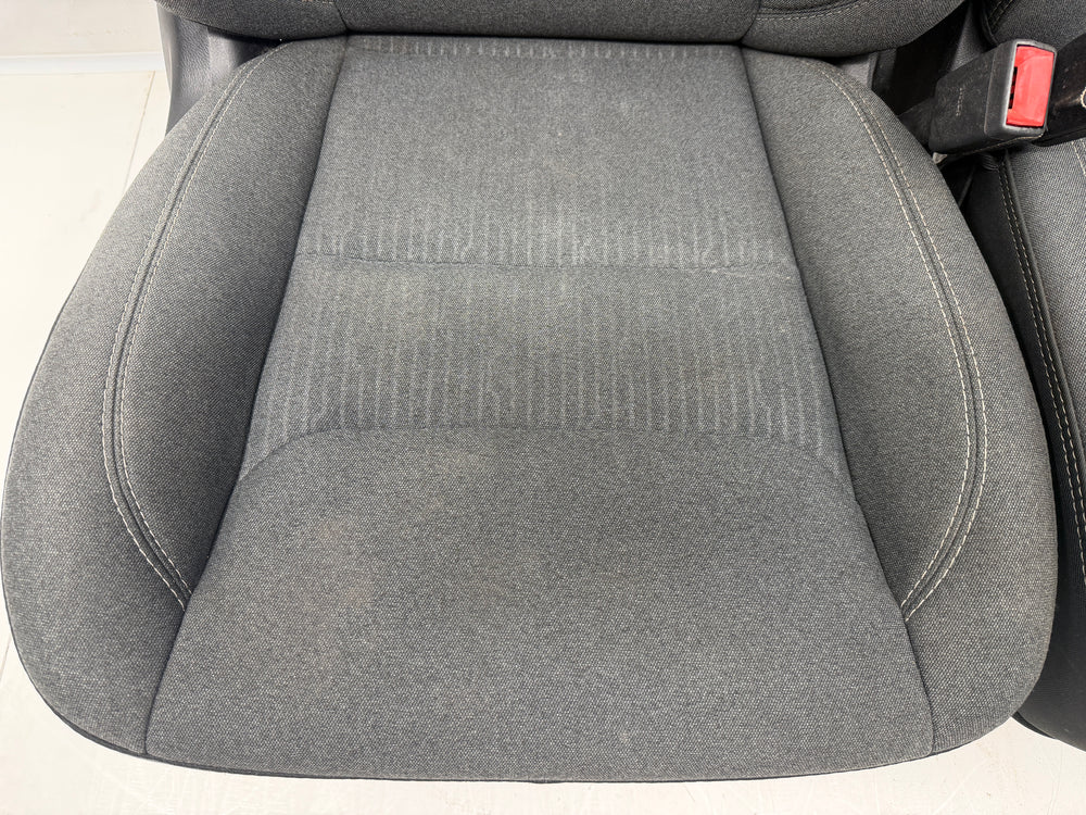 Ram 1500 Seats 2019 - 2025, DT Premium black Cloth, Powered Heated #3027 | Picture # 5 | OEM Seats