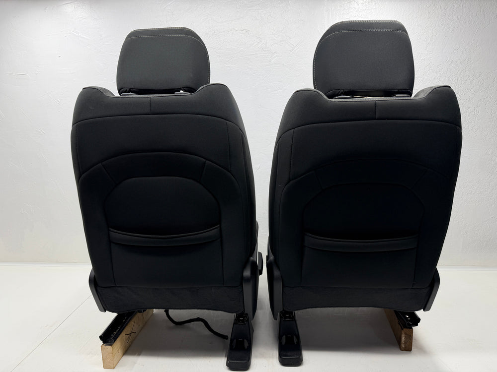 Ram 1500 Seats 2019 - 2025, DT Premium black Cloth, Powered Heated #3027 | Picture # 12 | OEM Seats
