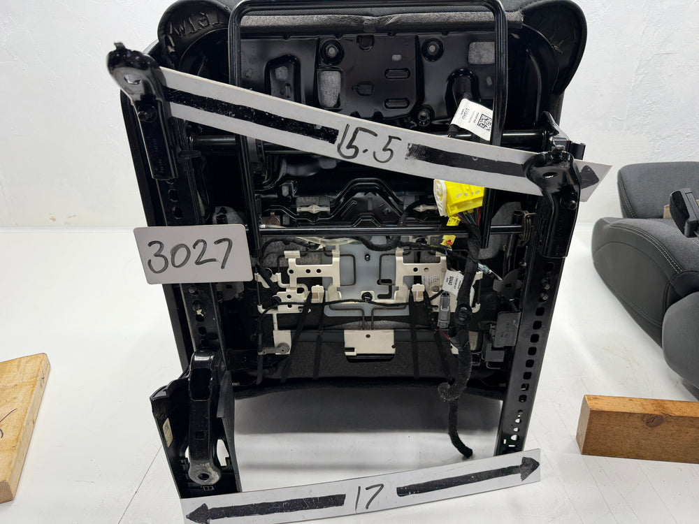 Ram 1500 Seats 2019 - 2025, DT Premium black Cloth, Powered Heated #3027 | Picture # 13 | OEM Seats