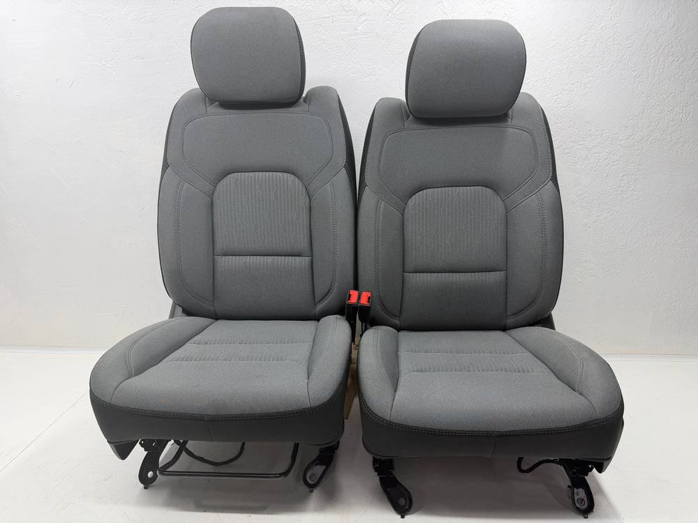 Ram Seats 1500 DT 2019-2026, Gray Cloth Powered #3029 | Picture # 3 | OEM Seats