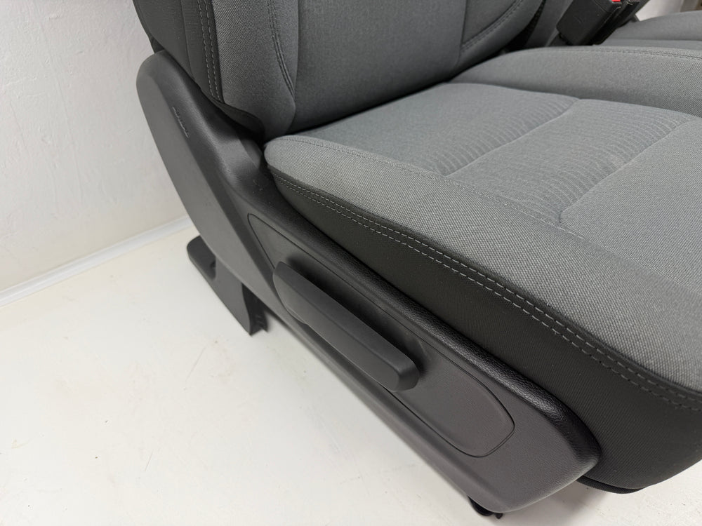 Ram Seats 1500 DT 2019-2026, Gray Cloth Powered #3029 | Picture # 4 | OEM Seats