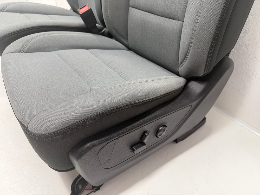 Ram Seats 1500 DT 2019-2026, Gray Cloth Powered #3029 | Picture # 9 | OEM Seats