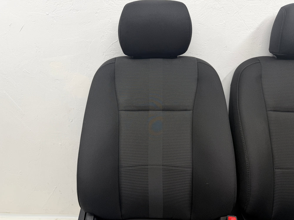 Ford Truck Seats F150 F250 F350, Manual 2015-2025 Black Cloth #3030 | Picture # 3 | OEM Seats