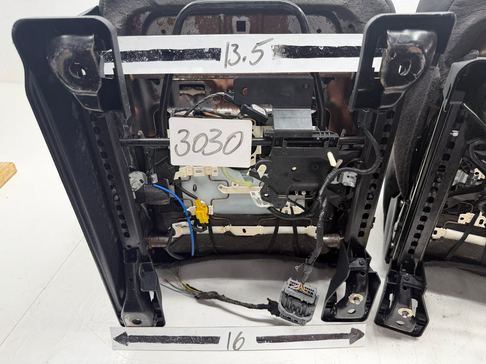 Ford Truck Seats F150 F250 F350, Manual 2015-2025 Black Cloth #3030 | Picture # 12 | OEM Seats