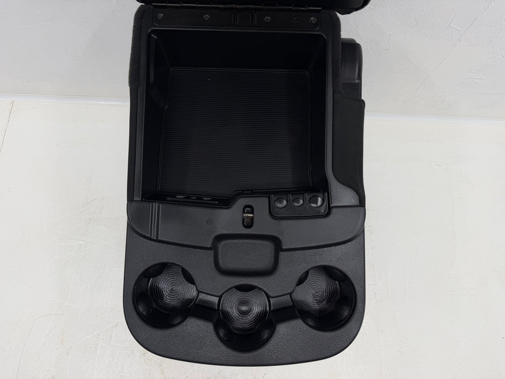 Ram Jump Seat, 2019-2024 Gray Cloth Console, upper Storage #3034 | Picture # 8 | OEM Seats