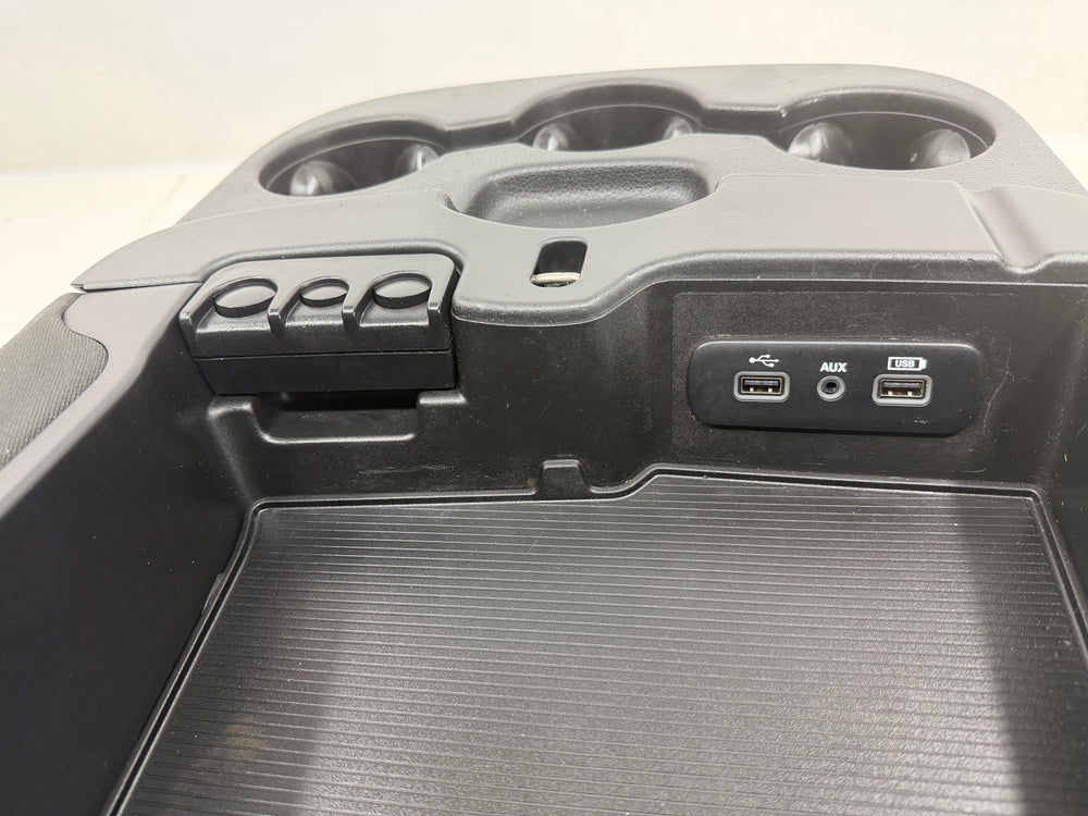 Ram Jump Seat, 2019-2024 Gray Cloth Console, upper Storage #3034 | Picture # 9 | OEM Seats