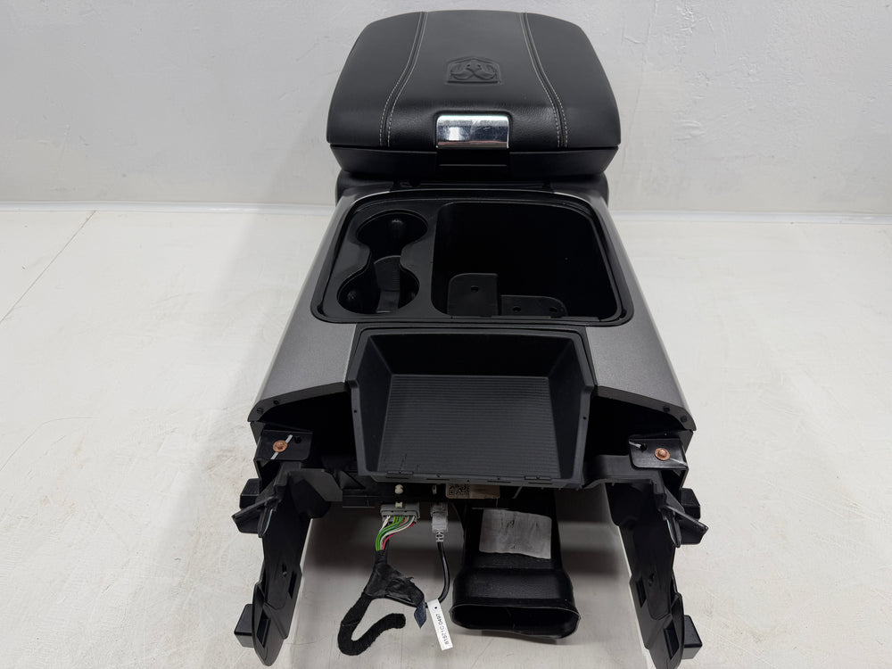Dodge Ram & Ram Classic Center Console, 2009-2024 Black & Grey #3035 | Picture # 3 | OEM Seats