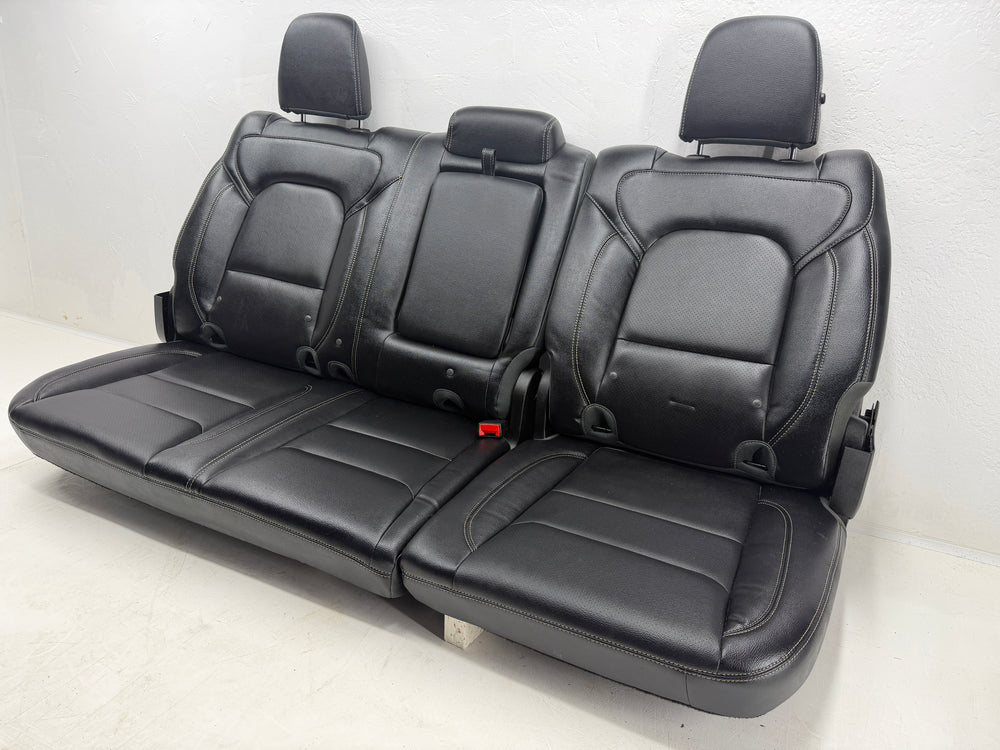 Ram Leather Rear Seat 2019-2025, Black 1500 DT Crew Cab #3036 | Picture # 13 | OEM Seats