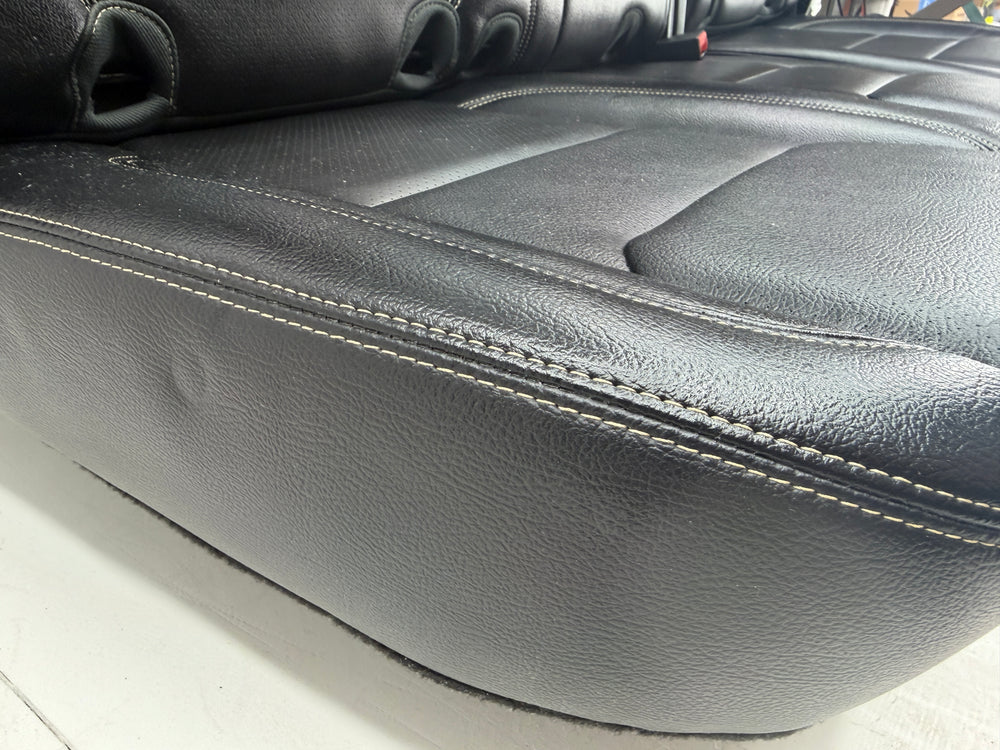 Ram Leather Rear Seat 2019-2025, Black 1500 DT Crew Cab #3036 | Picture # 12 | OEM Seats