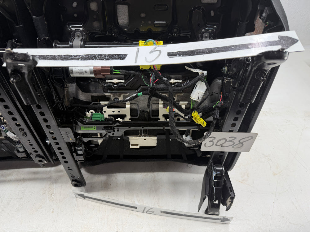 Ram Leather Seats Black Katzkin Skins, 2019-2025 Powered 1500 DT #3038 | Picture # 14 | OEM Seats