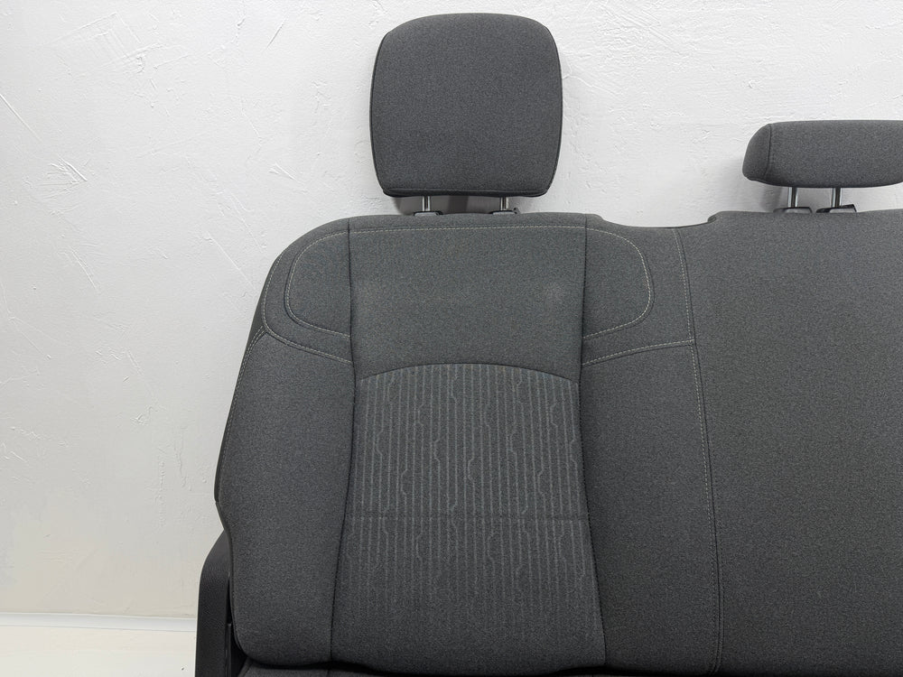 Ram Rear Seat 2019-2024 Crew Cab, 2500 HD Black Dark Gray Cloth #3039 | Picture # 7 | OEM Seats