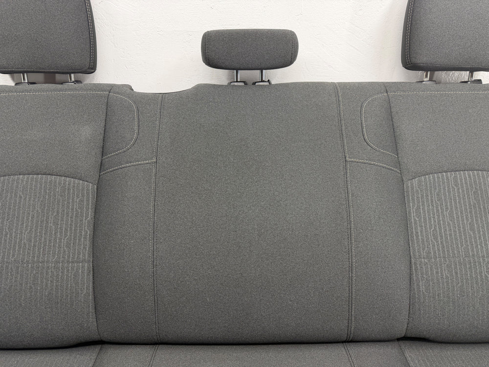 Ram Rear Seat 2019-2024 Crew Cab, 2500 HD Black Dark Gray Cloth #3039 | Picture # 9 | OEM Seats