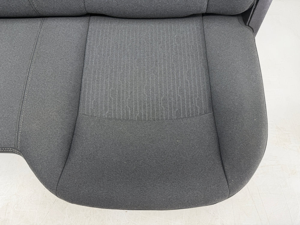 Ram Rear Seat 2019-2024 Crew Cab, 2500 HD Black Dark Gray Cloth #3039 | Picture # 10 | OEM Seats