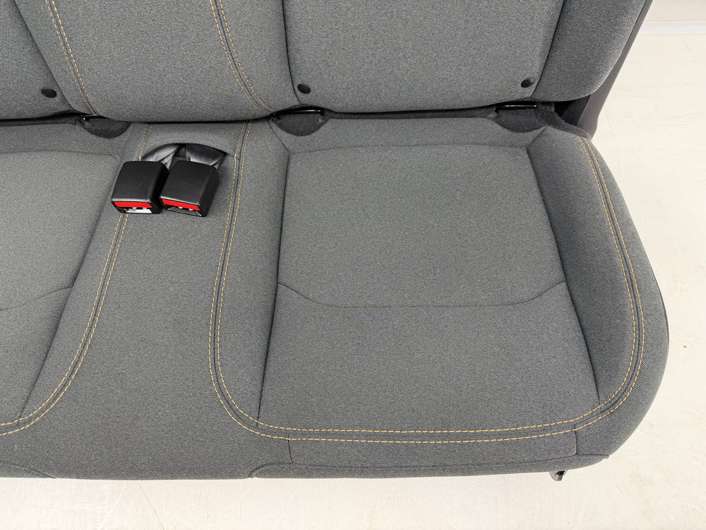 Jeep Wrangler Rear Seat 2019-2024, JL 2 Door Dark Gray Cloth #3040 | Picture # 8 | OEM Seats