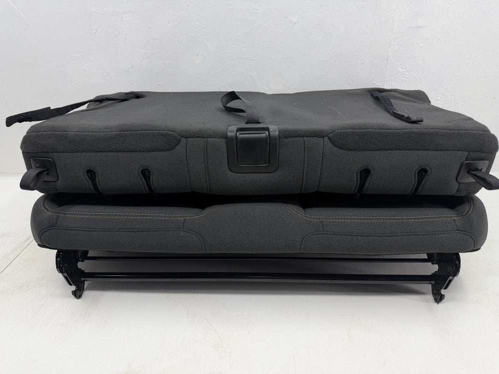 Jeep Wrangler Rear Seat 2019-2024, JL 2 Door Dark Gray Cloth #3040 | Picture # 10 | OEM Seats
