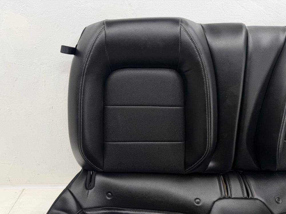 Ford Mustang Rear Seats 2015 - 2024, Black Leather Coupe #3041 | Picture # 5 | OEM Seats