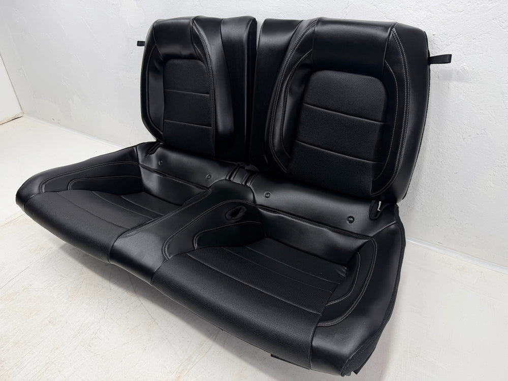 Mustang Recaro Rear Seat 2015-2023, Black Leather #3042 | Picture # 10 | OEM Seats