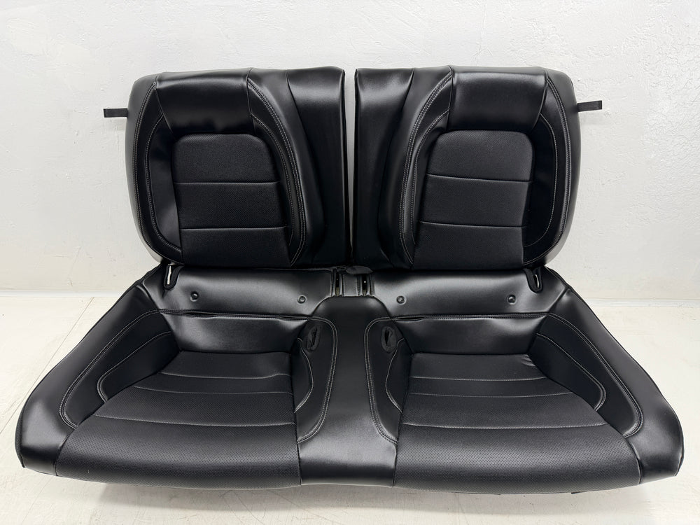 Mustang Recaro Rear Seat 2015-2023, Black Leather #3042 | Picture # 3 | OEM Seats