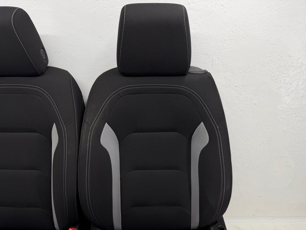 Camaro Seats 2016-2024, Chevy Powered Black Cloth #3048 | Picture # 9 | OEM Seats
