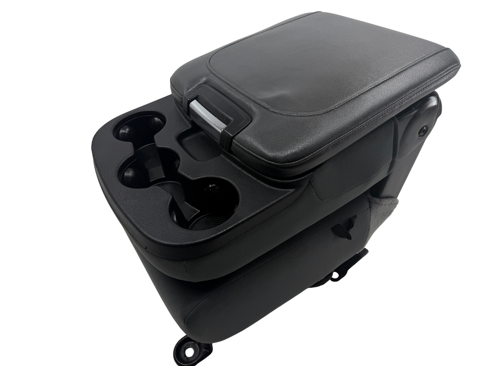 Ram Jump Seat, 2019-2025 Dark Gray Cloth, with upper Storage #3067 | Picture # 1 | OEM Seats