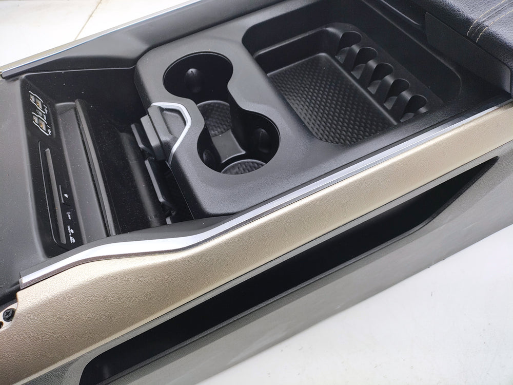 2019 - 2024 Dodge Ram Center Console 1500 DT, Laramie Sport Black & Gold #1628 | Picture # 5 | OEM Seats