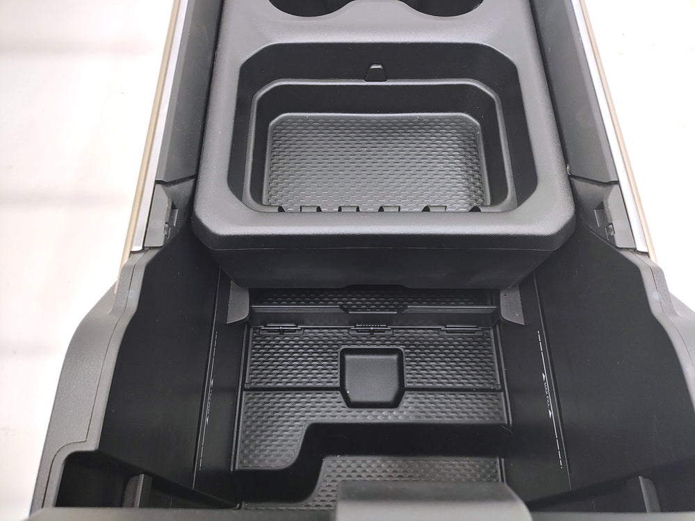 2019 - 2024 Dodge Ram Center Console 1500 DT, Laramie Sport Black & Gold #1628 | Picture # 20 | OEM Seats