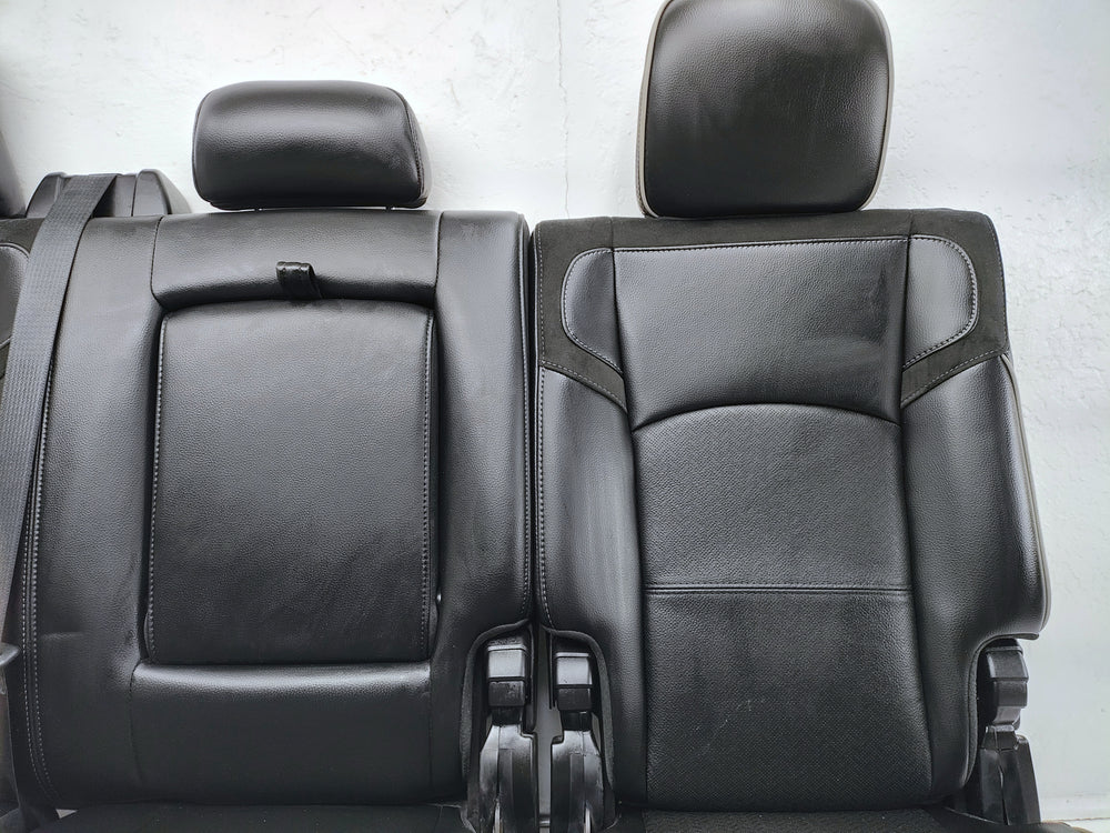 2019 - 2025 Dodge Ram Heavy Duty Rear Seats Mega Cab Black Leather Laramie #1627 | Picture # 7 | OEM Seats