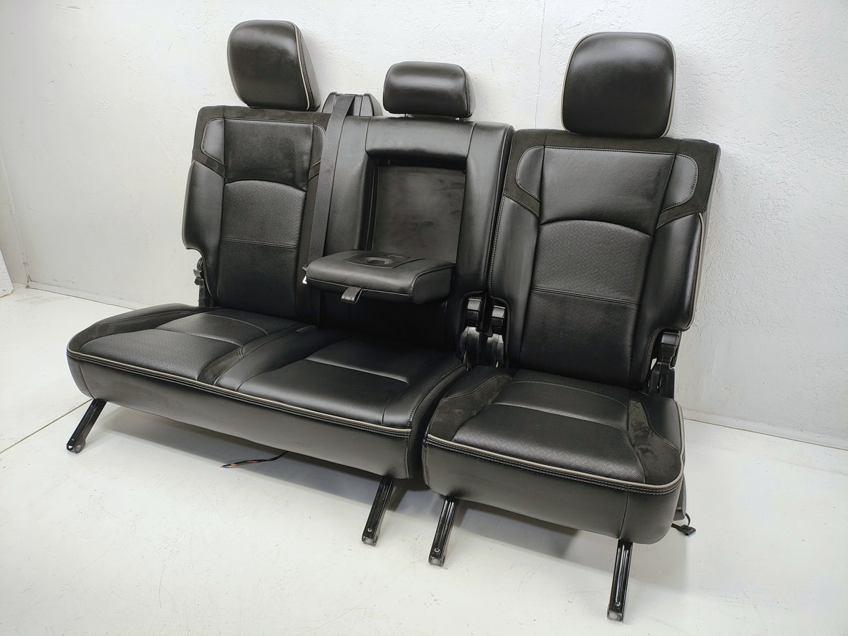 Ram Heavy Duty Rear Seats Mega Cab,2019-2025 Black Leather Laramie