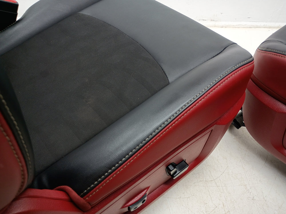 Ram Rebel 4th Gen Front Seats, 2009 - 2018 Black/Red Leather #3011 | Picture # 11 | OEM Seats