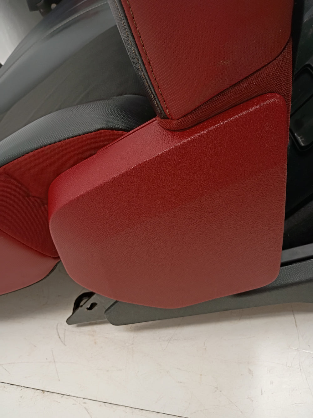2009 - 2018 Ram Rebel Rear Seats, Black/Red Leather, 4th Gen #3011r | Picture # 8 | OEM Seats