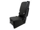 Chevy Silverado Jump Seat 2019-2026, Black Leather with Top & Lower Storage #3096 | Picture # 17 | OEM Seats