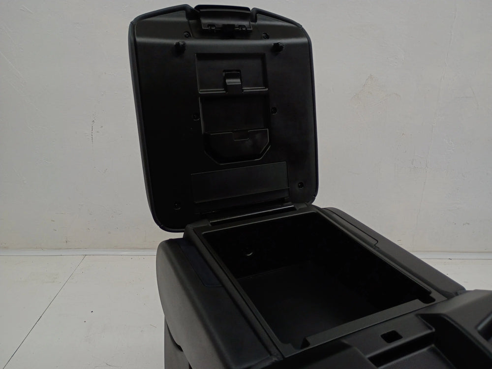 Chevy Silverado Jump Seat 2019-2026, Black Leather with Top