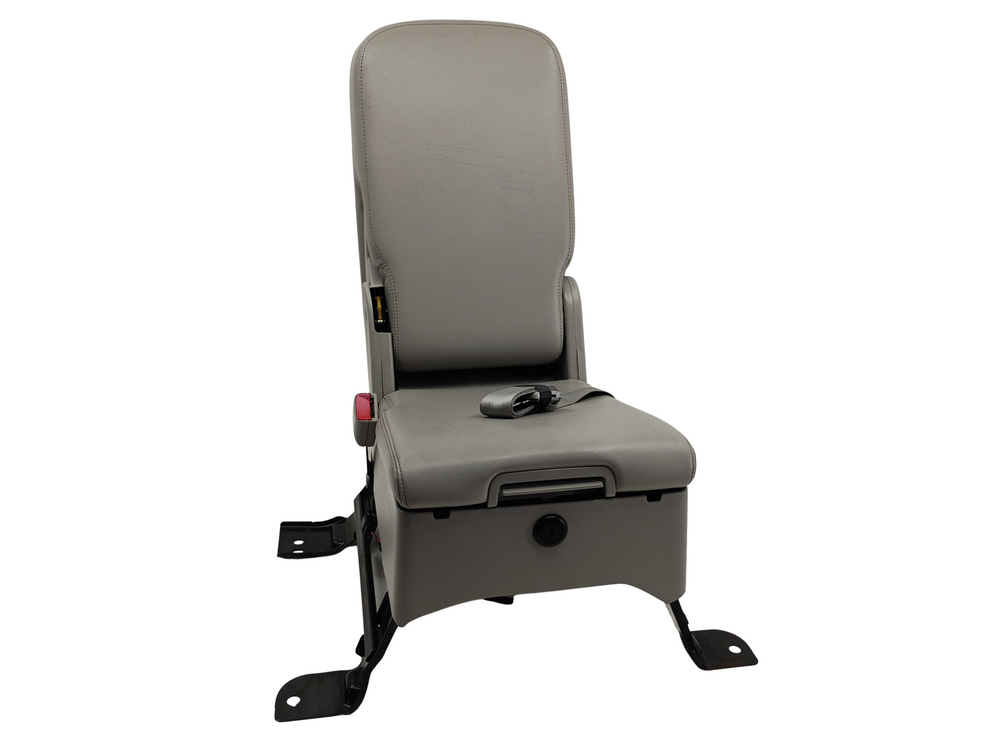 Silverado Sierra 2007-2013 leather Jump Seat w/ Storage #4010 | Picture # 1 | OEM Seats