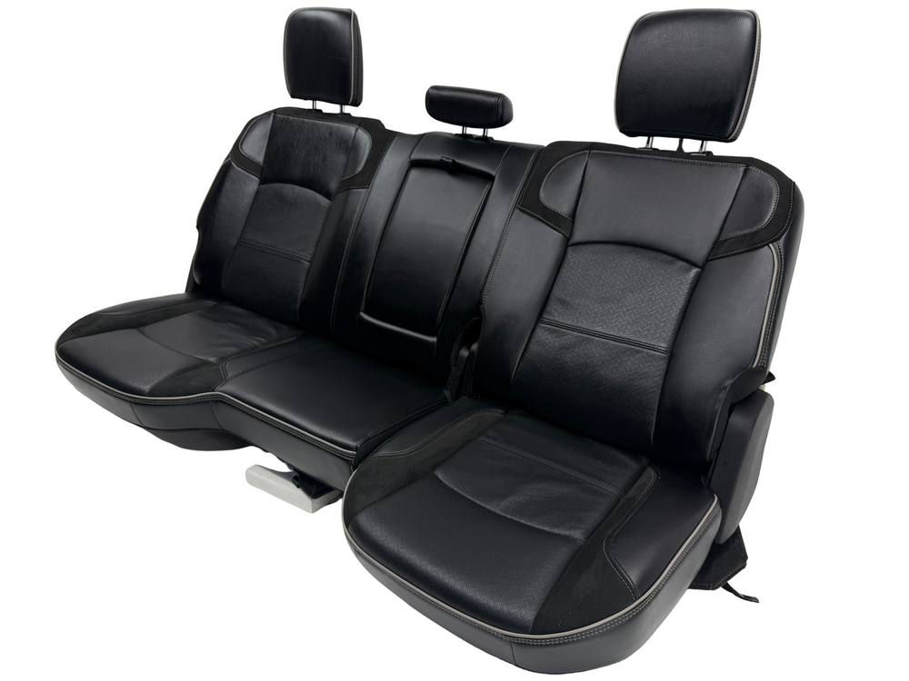 5th Gen Ram Rear Seat, 2019-2026 Leather, 2500 3500 Crew Cab #3074 | Picture # 1 | OEM Seats