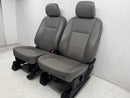 Ford F150 Seats F250 F350 Super Duty Seats 2015-2023, Gray Vinyl #3085 | Picture # 15 | OEM Seats