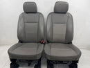 Ford F150 Seats F250 F350 Super Duty Seats 2015-2023, Gray Vinyl #3085 | Picture # 15 | OEM Seats