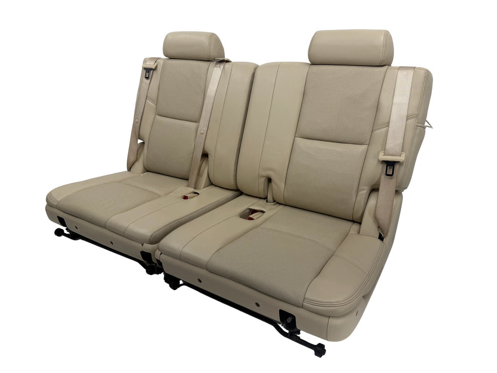 Chevy Tahoe 3rd Row Seats 2007-2014, Tan Leather, GMC Yukon #3090 | Picture # 1 | OEM Seats