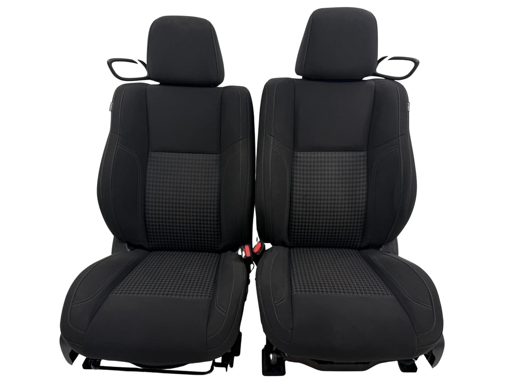 Dodge Challenger Seats 2008-2023, Black Cloth Powered #4003 | Picture # 1 | OEM Seats