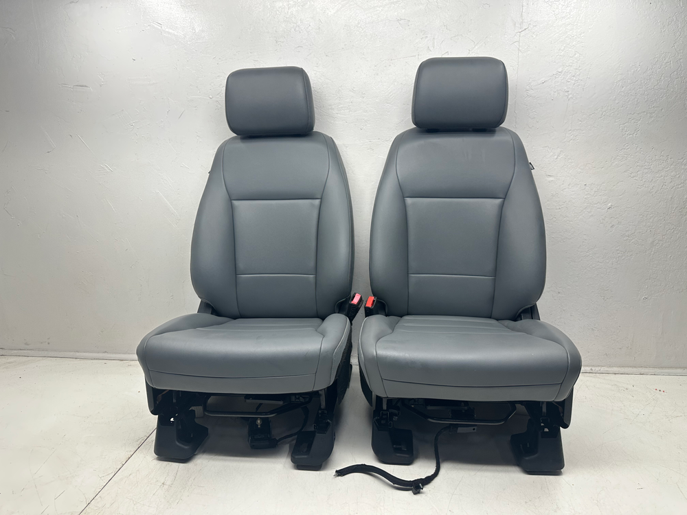 Ford F150 Seats Super Duty Seats, Gray Vinyl XL 2015 - 2024 Manual #1082 | Picture # 14 | OEM Seats