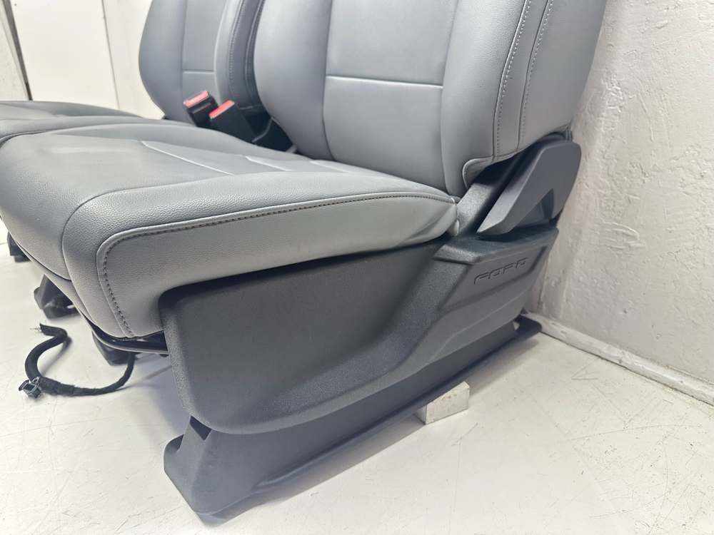 Ford F150 Seats Super Duty Seats, Gray Vinyl XL 2015 - 2024 Manual #1082 | Picture # 6 | OEM Seats