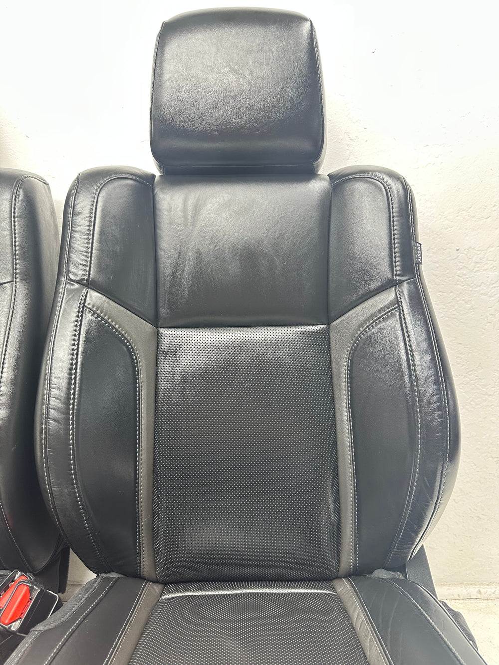 2011 - 2023 Dodge Charger SXT Front Seats, Black Leather, Heat Cool #1084 | Picture # 9 | OEM Seats