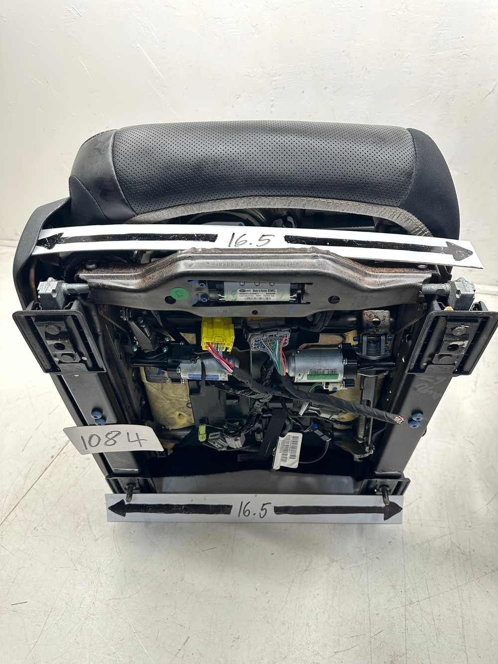 2011 - 2023 Dodge Charger SXT Front Seats, Black Leather, Heat Cool #1084 | Picture # 23 | OEM Seats