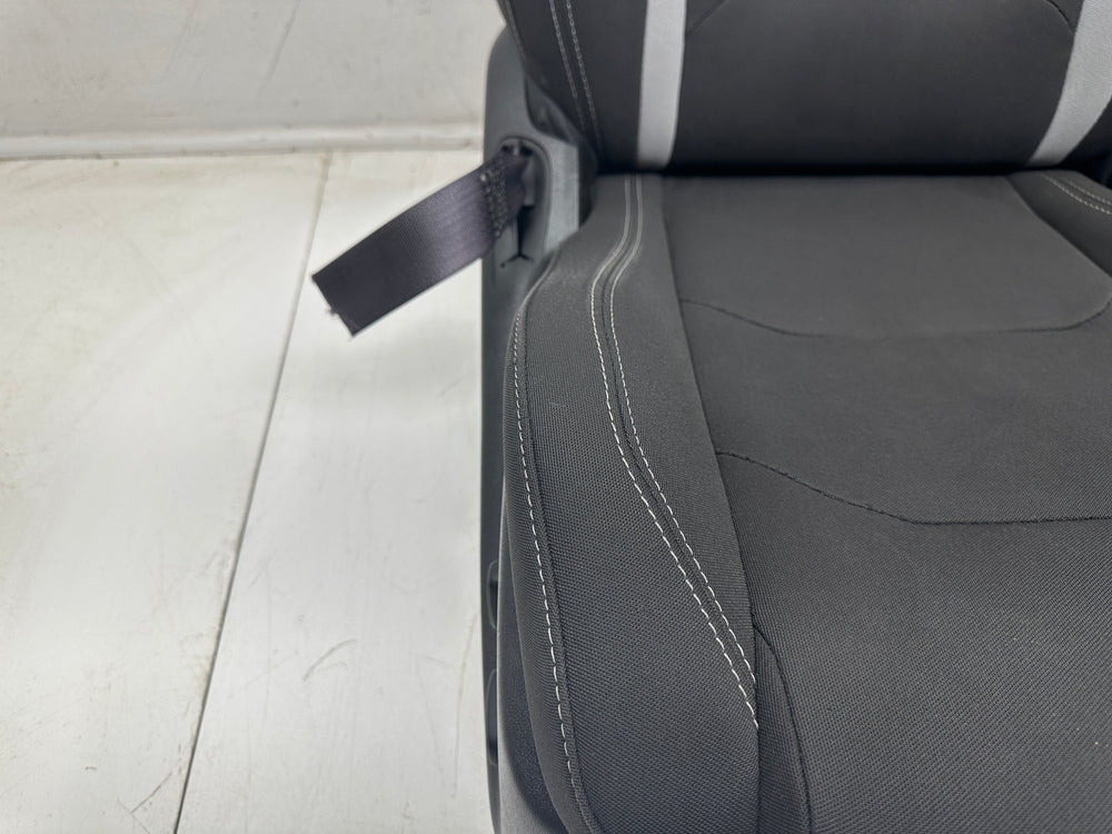 Chevy Camaro Front Seats 2016-2024, Powered Black Cloth  #1086 | Picture # 5 | OEM Seats
