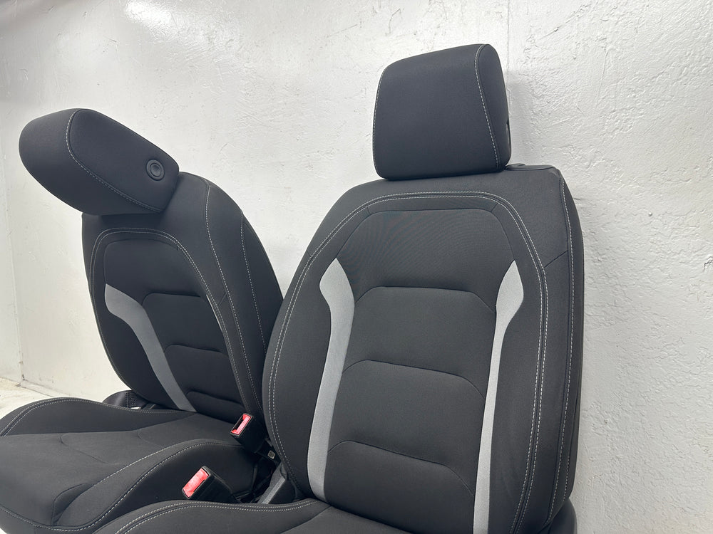 Chevy Camaro Front Seats 2016-2024, Powered Black Cloth  #1086 | Picture # 9 | OEM Seats